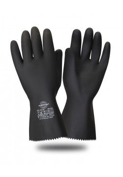Перчатки Safeprotect КЩС-1-SP LUX черные