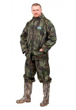 Костюм Hunter WPL влагозащитный КМФ (ткань плащевая с ПВХ ,пл.225 гр./м2)